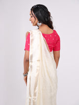 Viscous Dying Weaving Silk Jari Pattern