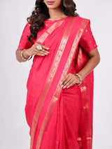 Viscous Dying Weaving Silk Jari Pattern