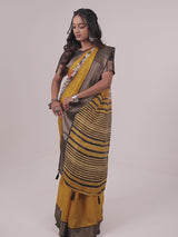 Crape weaving ev jequard pattern with centre print