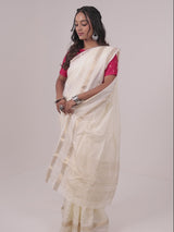 Viscous Dying Weaving Silk Jari Pattern
